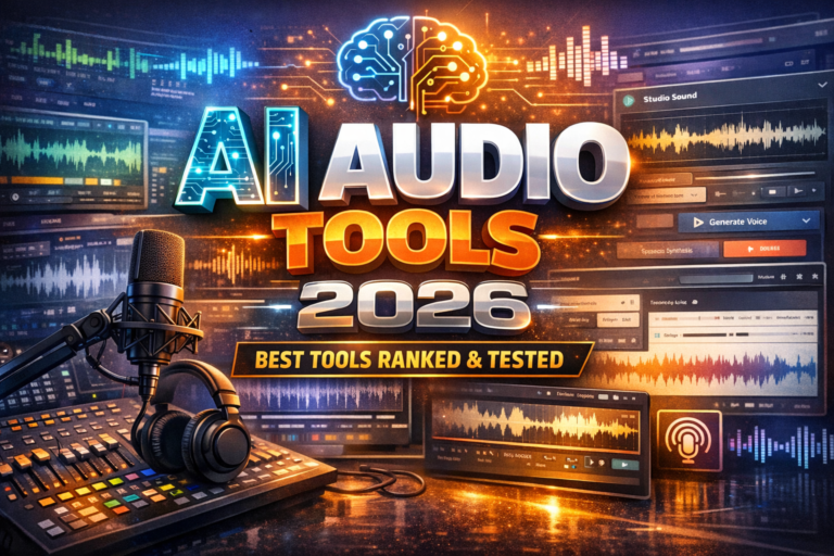AI Audio Tools — The 2026 Ultimate Guide