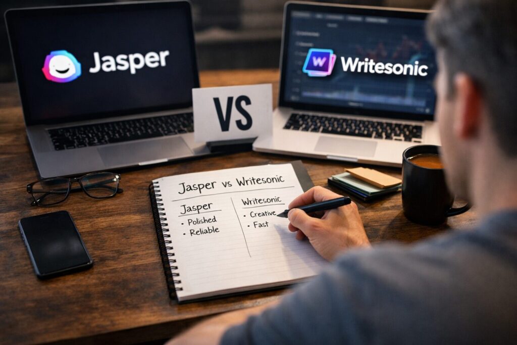 Jasper vs Writesonic